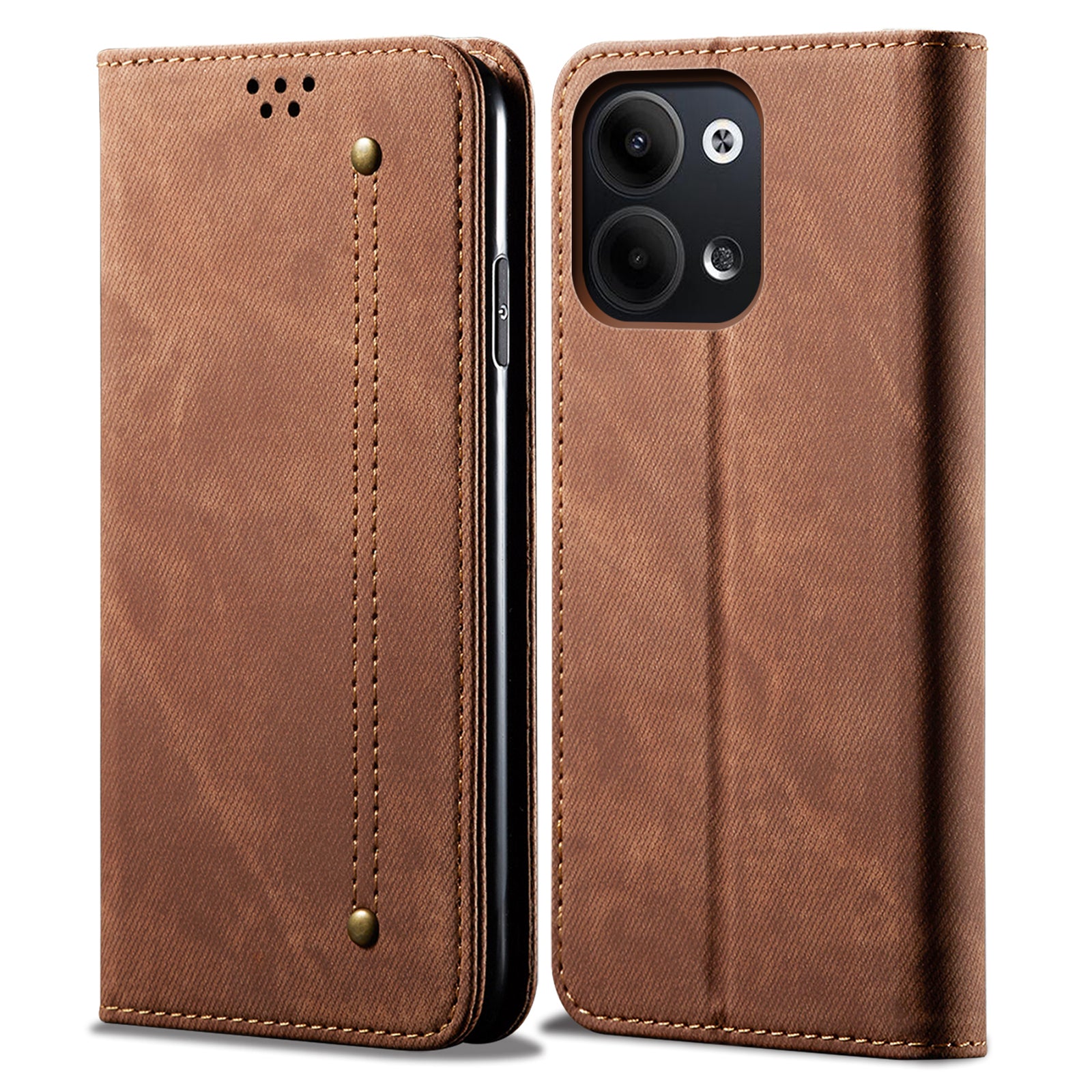 Anti-drop Phone Case For Oppo Reno9 Pro 5G Reno9 5G Full Protection Jeans Cloth Texture PU Leather Anti-scratch Flip Phone Cover Wallet Stand Anti-drop Phone Case For Oppo Reno9 Pro 5G Reno9 5G Full Protection Jeans Cloth Texture PU Leather Anti-scratch Flip Phone Cover Wallet Stand